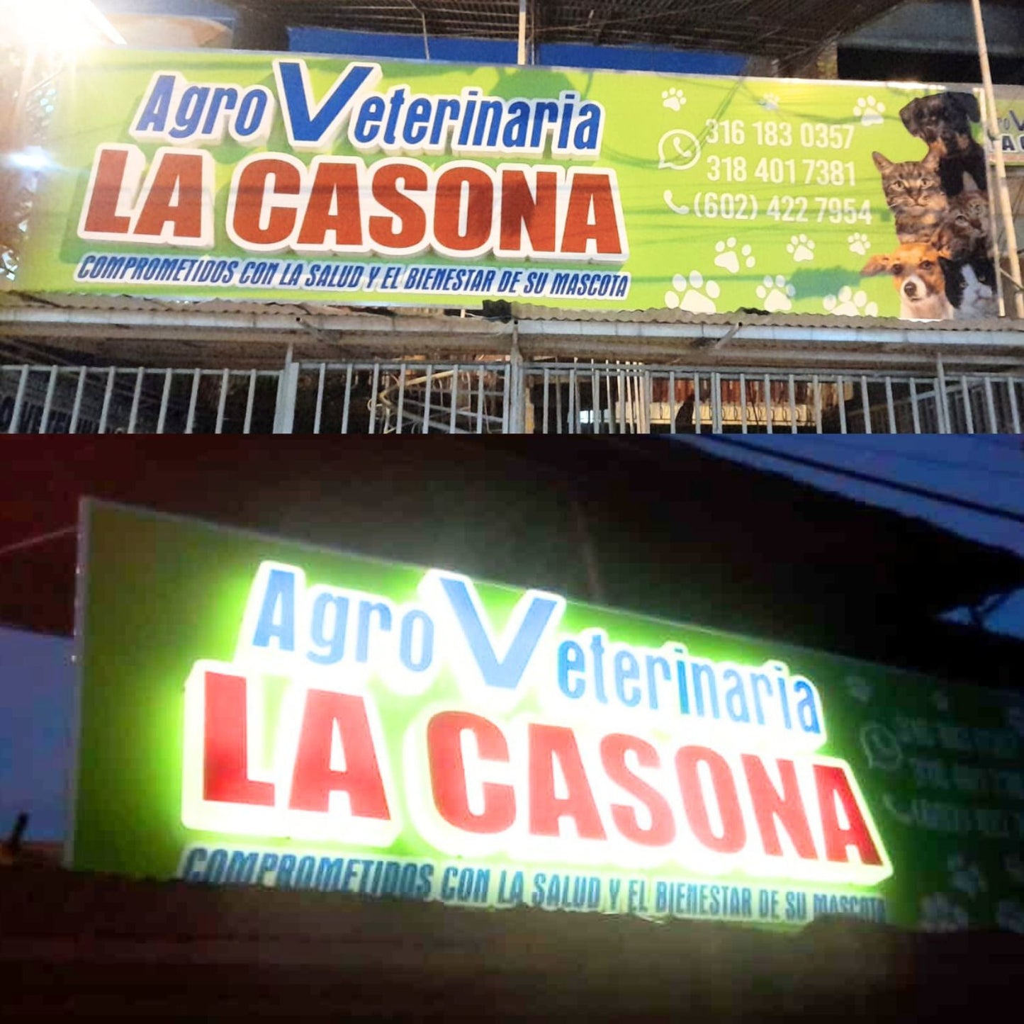017 | Aviso Luminoso en ALUCOBOND de 3 x 1mt