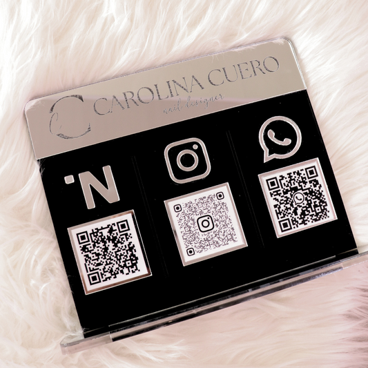 077 | Hablador 3 códigos QR estilo Carolina