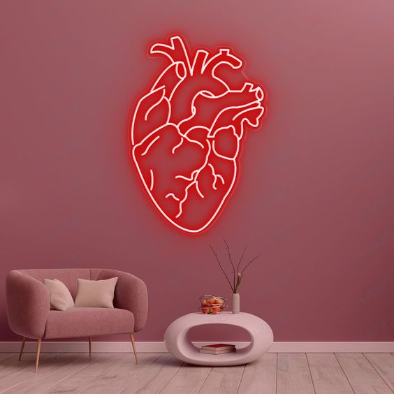 059 | Neón Corazón real