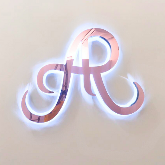 031 | Logo en acrílico 3D con iluminación